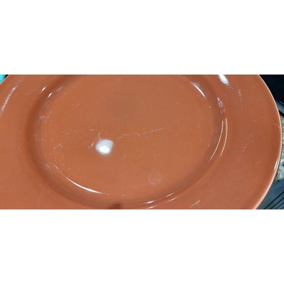 (Qty 1) Williams Sonoma "Belvedere - Pomegranate" Red Dinner Plate 11 1/2" - Picture 12 of 12